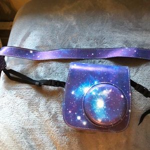 Galaxy Polaroid Case/Bag w/ strap